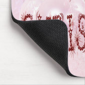 Prettig kerstfeest Bal en Sterren Lettertype Muismat (Hoek)