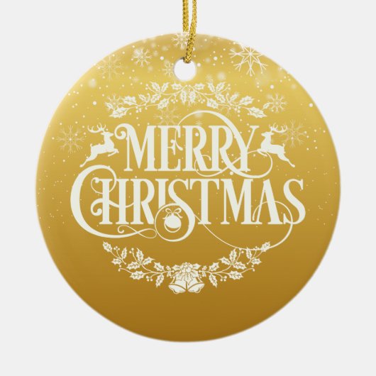 Prettig kerstfeest Beste tante, Tante Definitie Go Keramisch Ornament (Voorkant)