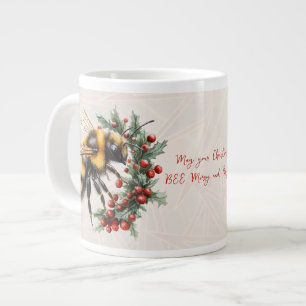 Prettig Kerstfeest, bijen zijn fijn Extra Grote Beker