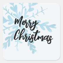 Prettig kerstfeest Blauw sneeuwvlokje