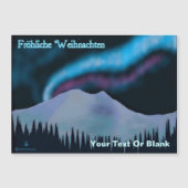 Prettig Kerstfeest - Blue Aurora (Voorkant)