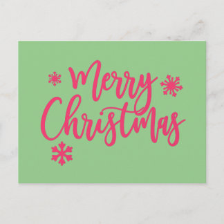 Prettig kerstfeest briefkaart