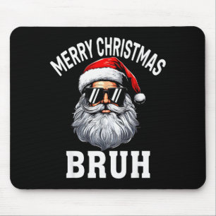 Prettig kerstfeest broer meme grappige uitdrukking muismat