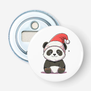 prettig kerstfeest button flesopener