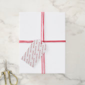 Prettig kerstfeest cadeaulabel (Met Touw)