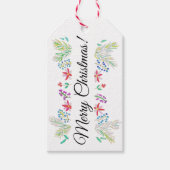 Prettig kerstfeest! cadeaulabel (Voorkant)