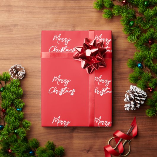 Prettig kerstfeest cadeaupapier (Feestdagen Geschenken)
