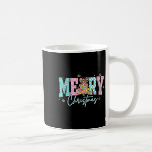 Prettig kerstfeest Coquette, Retro Nk Kerstmannen Koffiemok