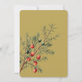 Prettig Kerstfeest Custom Foto Familie Kerstkaart (Achterkant)