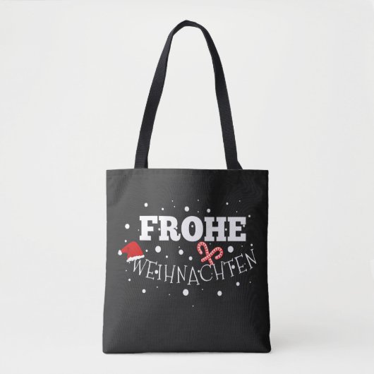 Prettig kerstfeest draagtas (Voorkant)