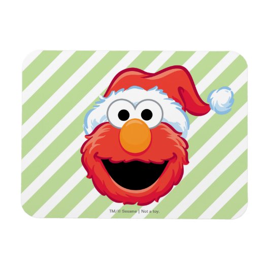 Prettig kerstfeest Elmo Magneet (Horizontaal)