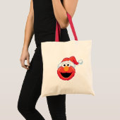 Prettig kerstfeest Elmo Tote Bag (Voorkant (product))