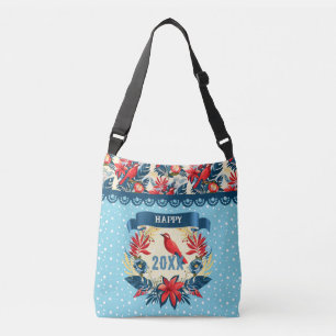 Prettig Kerstfeest en een gelukkig nieuwjaar! 20XX Crossbody Tas
