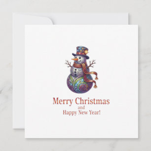 PRETTIG KERSTFEEST EN EEN GELUKKIG NIEUWJAAR KAART