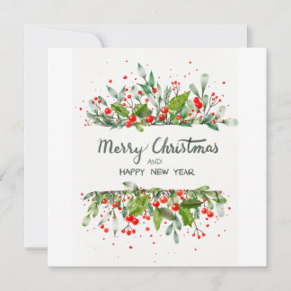 PRETTIG KERSTFEest EN GELUKKIG NIEUWJAAR Kaart
