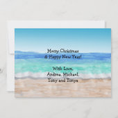 Prettig kerstfeest en gelukkig nieuwjaar Kerstman Kaart (Achterkant)