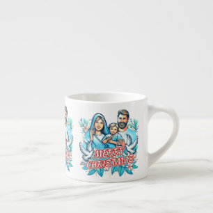 Prettig kerstfeest espresso kop