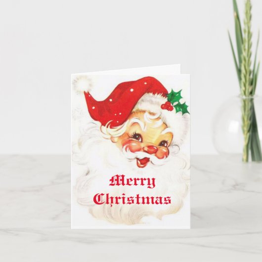 Prettig kerstfeest feestdagen kaart (Voorkant)