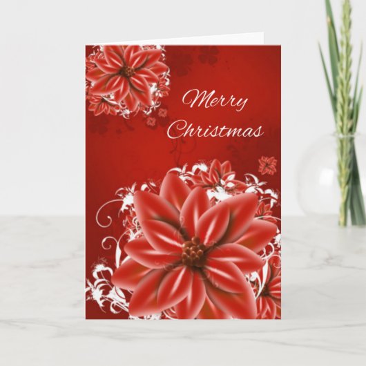 Prettig kerstfeest feestdagen kaart (Voorkant)