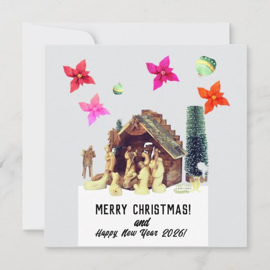 Prettig kerstfeest! feestdagenkaart (Voorkant)