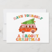 Prettig kerstfeest feestdagenkaart (Voorkant)