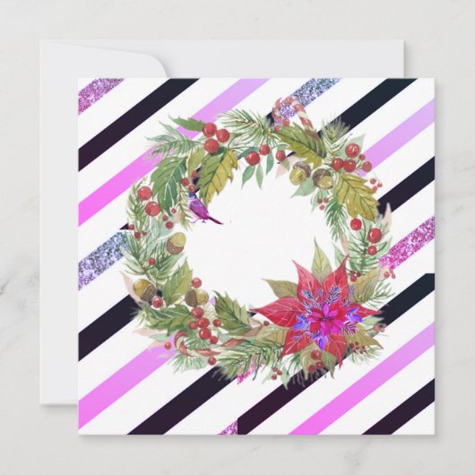 Prettig kerstfeest! feestdagenkaart (Voorkant)