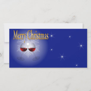 Prettig kerstfeest feestdagenkaart