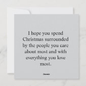 Prettig kerstfeest! feestdagenkaart (Achterkant)