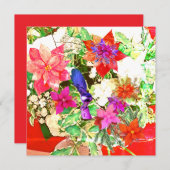 Prettig kerstfeest! feestdagenkaart (Voorkant / Achterkant)