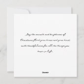 Prettig kerstfeest  feestdagenkaart (Achterkant)