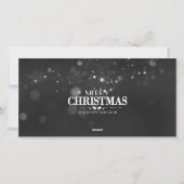 Prettig kerstfeest Gefeliciteerd met de feestdagen Feestdagenkaart (Achterkant)