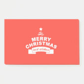 Prettig Kerstfeest Gefeliciteerd Post-it® Notes (Voorkant)