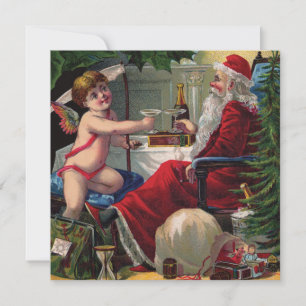 Prettig Kerstfeest & Gelukkig Nieuwjaar Bericht Feestdagenkaart