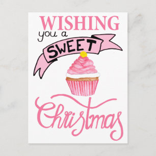 Prettig Kerstfeest gewenst Briefkaart