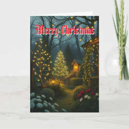 Prettig Kerstfeest gewenst Feestdagen Kaart