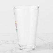Prettig kerstfeest! glas (Links)