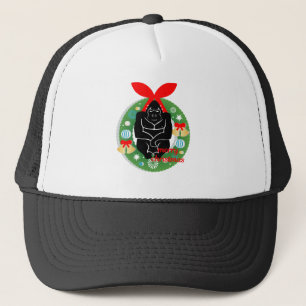 prettig kerstfeest gorilla trucker pet