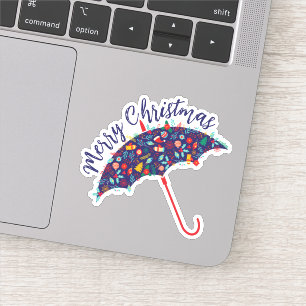 Prettig kerstfeest Halloween Nieuwjaar  Sticker