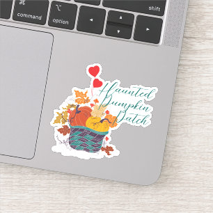 Prettig kerstfeest Halloween Nieuwjaar Sticker