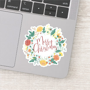 Prettig kerstfeest Halloween Nieuwjaar Sticker