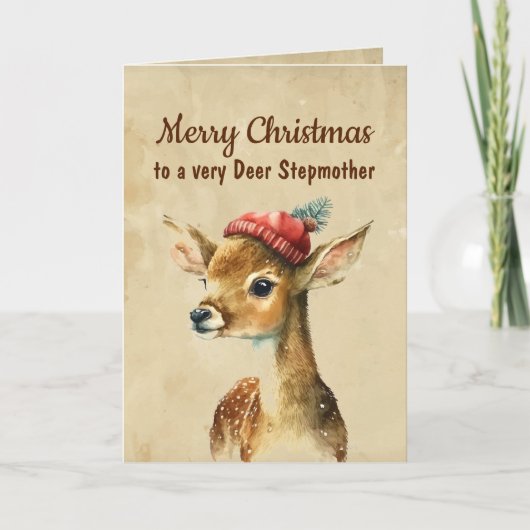 Prettig kerstfeest hertoginnedemoeder kaart (Voorkant)