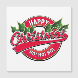 Prettig kerstfeest Ho! Ho! Ho! Auto magneet