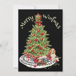 Prettig Kerstfeest Hond Design- Beagle Feestdagenkaart