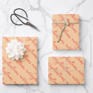 prettig kerstfeest  inpakpapier vel