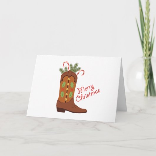 Prettig kerstfeest kaart (Voorkant)