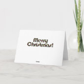 Prettig kerstfeest kaart (Achterkant)