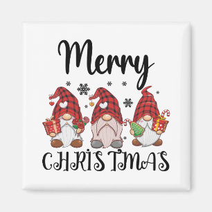 Prettig kerstfeest Kaboutermannetjes Kerst Kaboute Magneet
