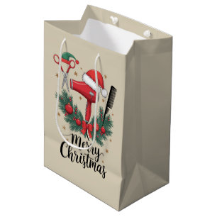 Prettig kerstfeest kapper Kapsalon Kerst Haar Medium Cadeauzakje