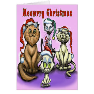 Prettig kerstfeest katten