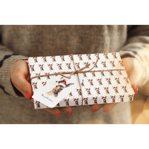 Prettig kerstfeest, Kerstkangoeroe Cadeaupapier